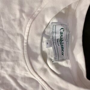 Casablanca White Short Sleeve Tee